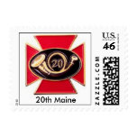 20th Maine Postage Stamp