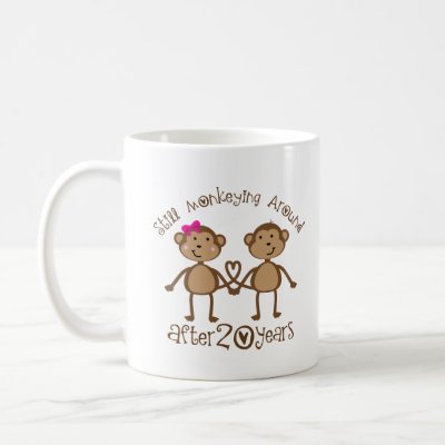 20th Wedding Anniversary Gifts Mug