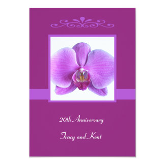 20th wedding anniversary invitation card 20th wedding anniversary cards zazzle 20th wedding anniversary invitation card 20th wedding anniversary cards zazzle