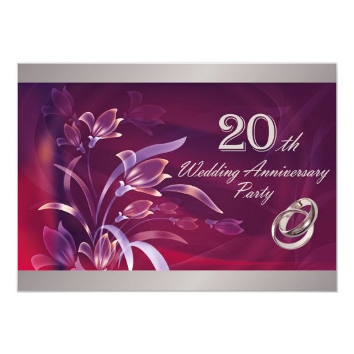 20th-wedding-anniversary-party-invitations-zazzle