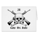 2111 Armorer Come Get Some Greeting Cards