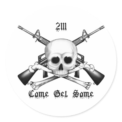 2111 Armorer Come Get Some Sticker by militarymarinecorps