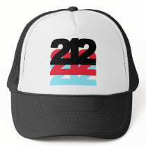 212 Area Code Mesh Hats