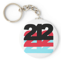 212 Area Code Keychains