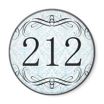 212 Area Code Refrigerator Magnet