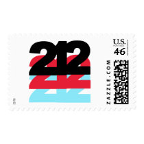 212 Area Code Stamps