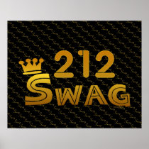 212 Area Code Swag Posters
