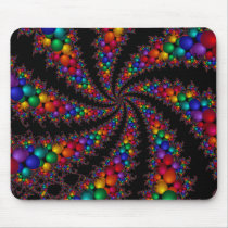 212 MousePad - black spots pattern detail feature