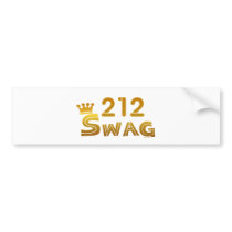 212 New York Swag Bumper Stickers