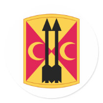 212th Field Artillery Round Stickers