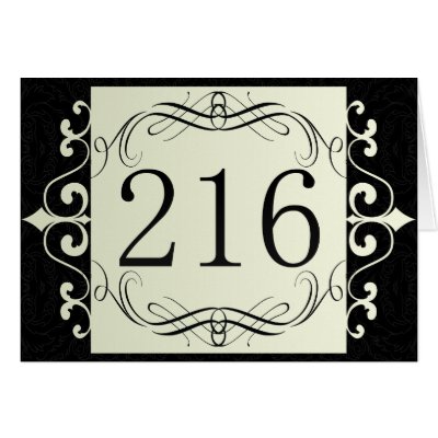 216 Area Code Card by