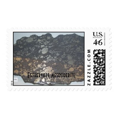 216esthervillefm, Estherville Mesosiderite Postage Stamps by kerchner420