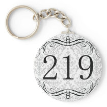 219 Area Code Key Chains