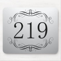 219 Area Code Mouse Pad