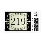 219 Area Code Postage Stamp