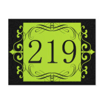 219 Area Code Post Card