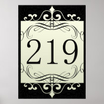 219 Area Code Print