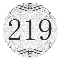 219 Area Code Sticker