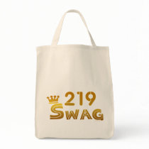 219 Indiana Swag Tote Bags