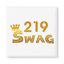 219 Indiana Swag Magnets