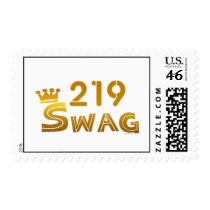 219 Indiana Swag Stamp