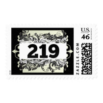 219 POSTAGE STAMPS