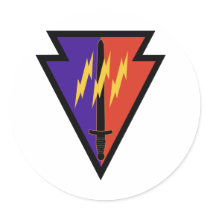 219th Battlefield Surveillance Brigade Round Sticker