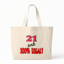 21 and 100% legal bags