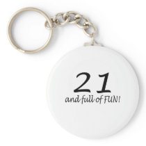 21 And Full Of Fun Keychains