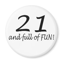 21 And Full Of Fun Magnets