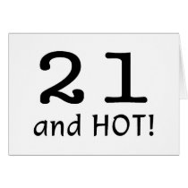 21 And Hot Card
