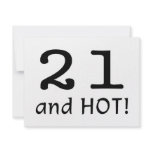 21 And Hot Announcement