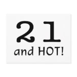 21 And Hot Post Cards