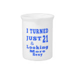 21 birthday designs pitchers