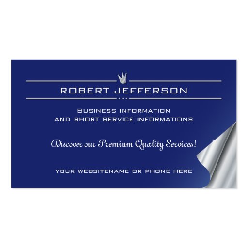 21 Business Card Finance Consulting Education (front side)