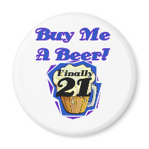 21 Buy Me a Beer Birthday Tshirts and Gifts magnets
