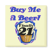 21 Buy Me a Beer Birthday Tshirts and Gifts magnets