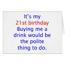 21 buy me a drink cards