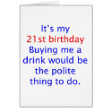 21 buy me a drink cards