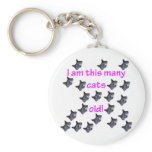 21 Cat Heads Old Key Chains