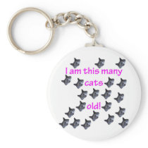 21 Cat Heads Old Key Chains