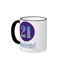 21 Celebrate mugs