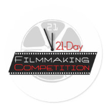 21-Day Filmmaking Competition Stickers