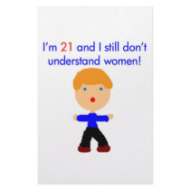 21 Don't understand women stationery