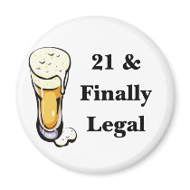21 & Finally Legal Magnet