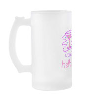 21 Good Bye Bouncer Hello Bartender (Pink) Mugs