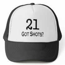 21 Got Shots Mesh Hats