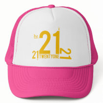 21 TRUCKER HAT