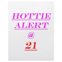 21 Hottie Alert letterhead