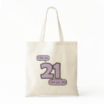 21 I love you Canvas Bag
